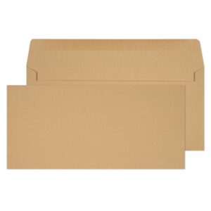 #9 Business Reply Envelope Gummed Manilla Brown 21# Envelopes 3 7/8 x 8 7/8 BX1000