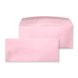 #10 Machinable Gummed Baby Pink 32# Envelopes 4 1/4 x 9 1/2 BX500