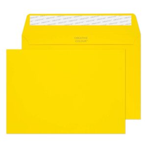 Booklet Peel & Seal Banana Yellow 32# Envelopes 6 x 9 BX250