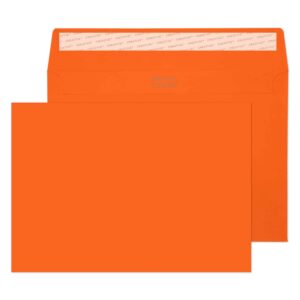 Booklet Peel & Seal Pumpkin Orange 32# Envelopes 6 x 9 BX250
