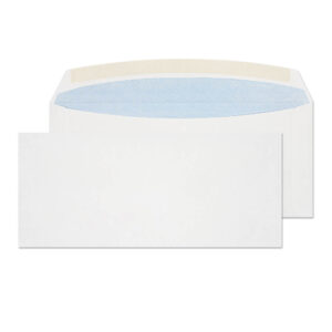 #10 Gummed White Machineable Envelopes 4.125 x 9.5 Box 1000