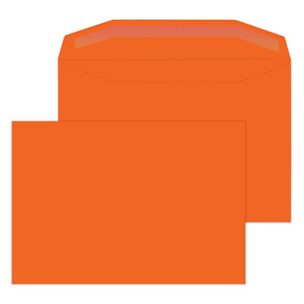Booklet Gummed Pumpkin Orange 32# Envelopes 6 x 9 BX250