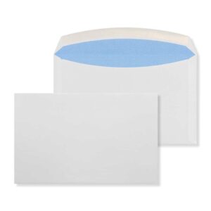 Booklet Gummed White 24# Envelopes 6 x 9 1/2 BX500