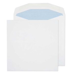 Square Gummed White 28# Envelopes 8 5/8 x 8 5/8 BX500 - Code 5707