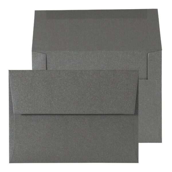 A7 Gunmetal Gummed 120gsm 5 1/4 x 7 1/4 Pack 250