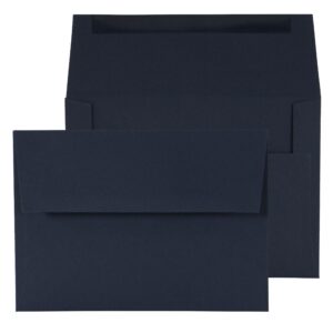 Passport Blue Deep Square Gummed Envelopes 5 x 7 BX500