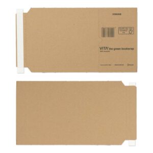 Blake Bookwrap Peel & Seal Tape Kraft Envelopes 6 1/8 x 8 1/2 x 2 BX25