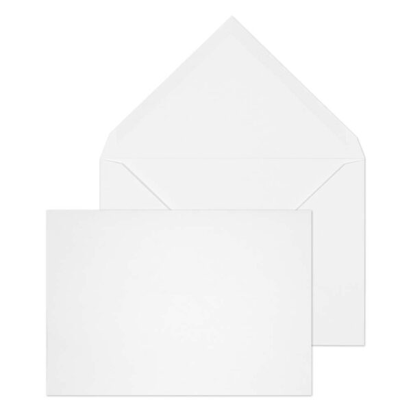 Invitation Gummed White 24# Envelopes 4 1/4 x 6 1/4 BX1000