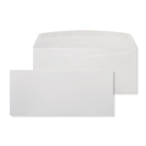 #10 Regular Gummed White 24# Envelopes 4 1/8 x 9 1/2 BX1000