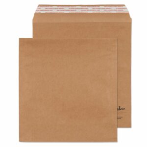 VITA™ Paper Mailing Bags Peel & Seal Natural Brown Envelopes 10 1/4 x 9 7/8 x 3 BX750