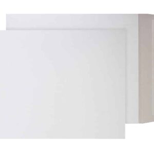 Stay-Flat Mailer Peel & Seal White Board Envelopes 10 3/4 x 13 BX100