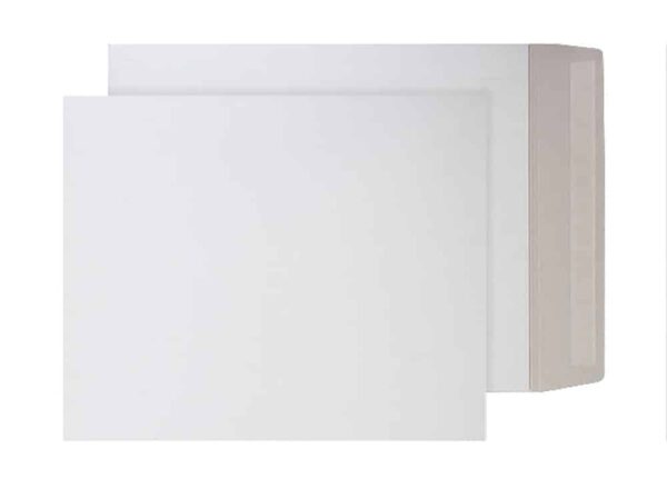 Stay-Flat Mailer Peel & Seal White Board Envelopes 10 3/4 x 13 BX100