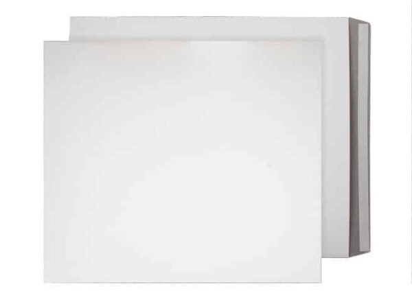 Stay-Flat Mailer Peel & Seal White Board Envelopes 18 x 20 5/8 BX100