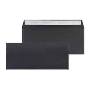 #10 Jet Black Peel & Seal Envelopes 32# BX500