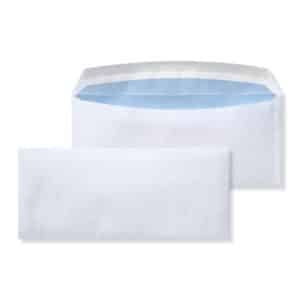 #10 White Gummed Booklet Envelopes 28# BX1000
