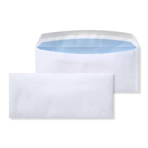 #10 White Gummed Booklet Envelopes 28# BX1000